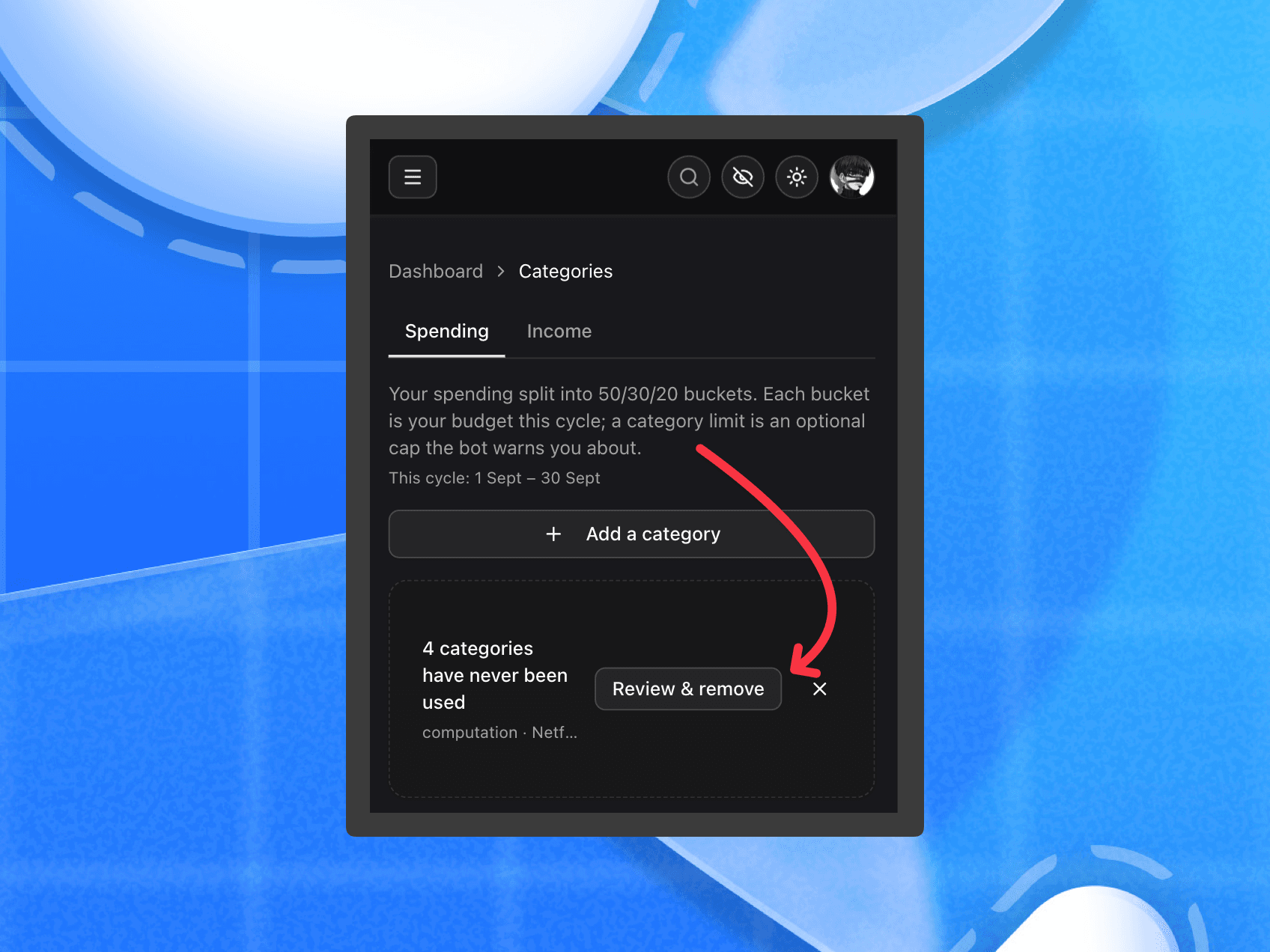 blipko.show.unused.categories.review.and.deletion.button